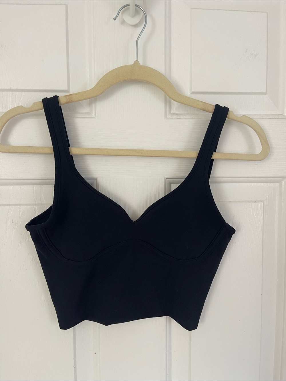 Joah Brown Contour Cropped Top S/M
